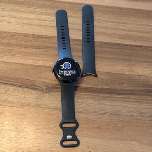 Google Pixel Watch 2 Black Smartwatch with Extra Strap